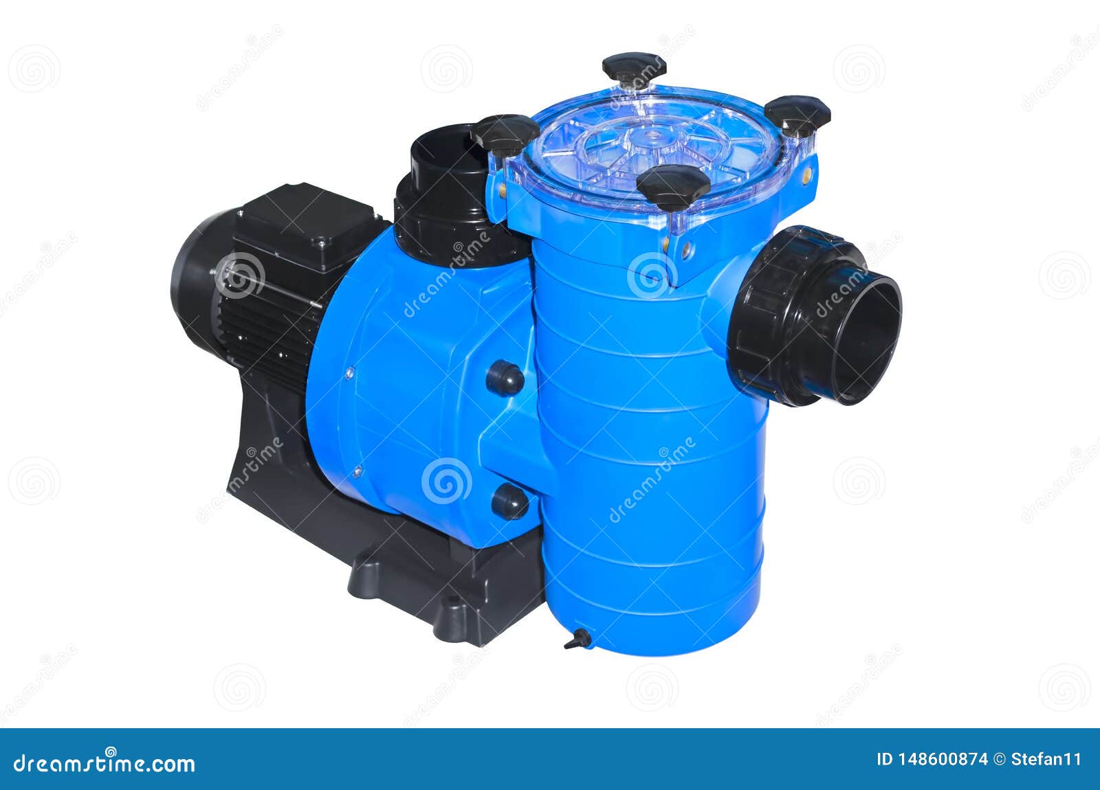 Pump with Prefilter for Water Circulation in Small and Mediumsized