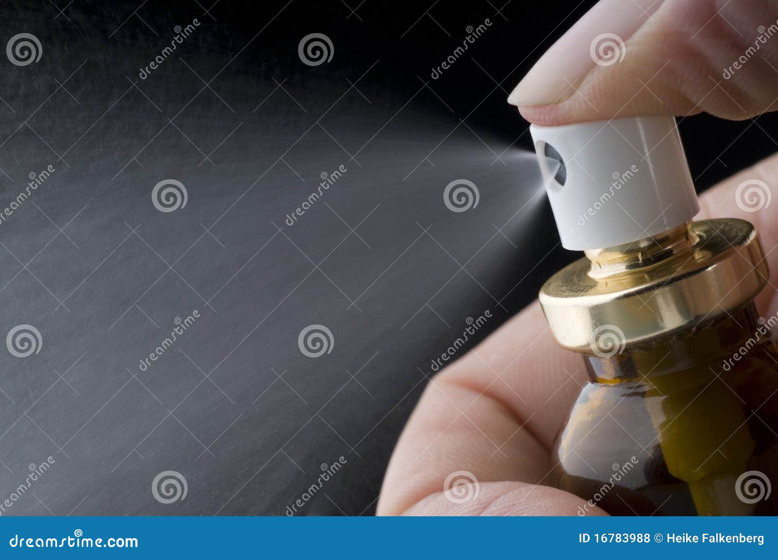 Pump Spray medicine bottle stock photo. Image of medication 16783988