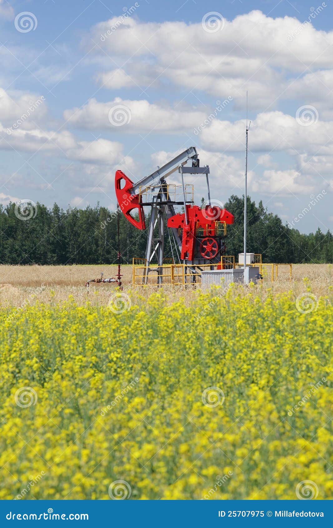 Pumpjack oil production stock image. Image of fuel 25707975