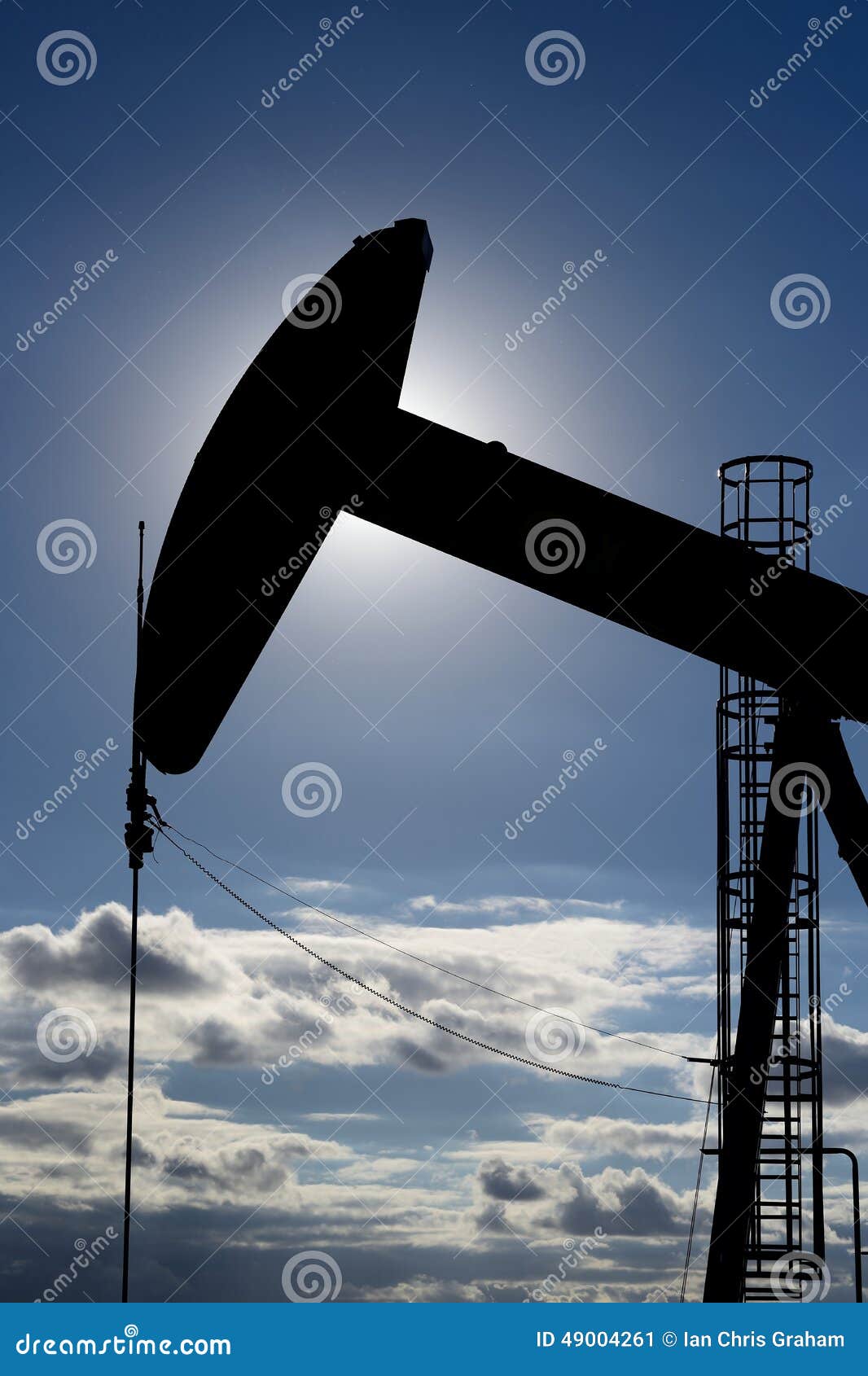 Pumpjack stock image. Image of dakota, pump, power, setting 49004261