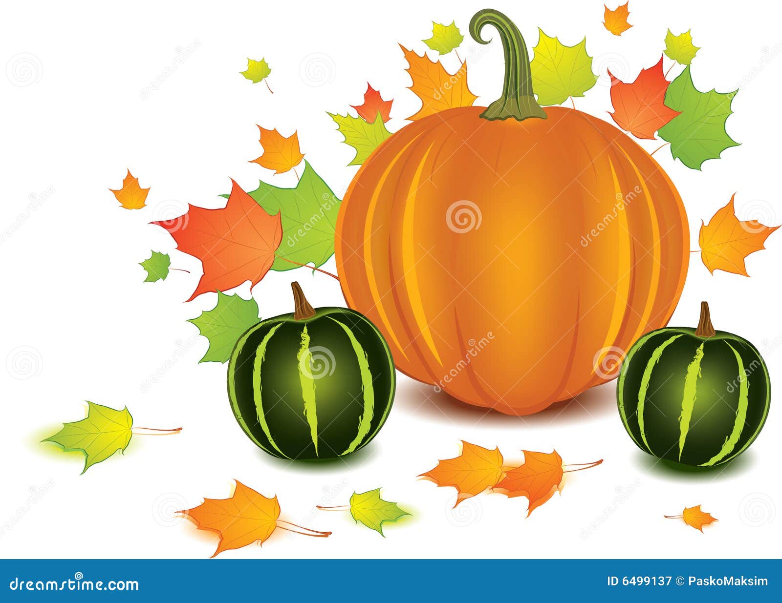 Pumpkin background stock vector. Illustration of fall - 6499137