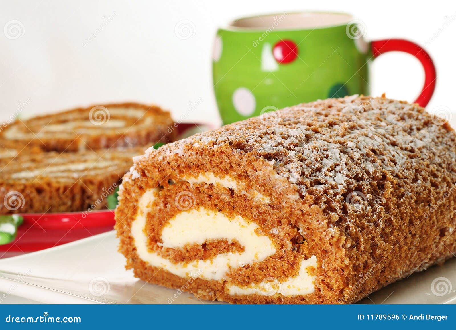 Pumpkin Cream Cheese Dessert Stock Photo - Image of holiday, cake: 11789596