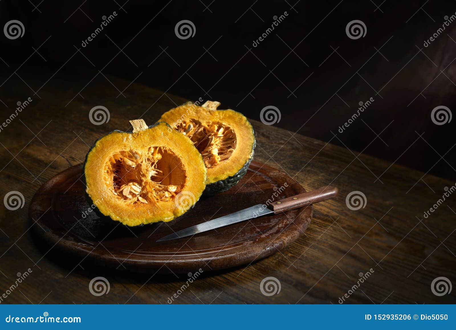 pumpkin kabocha sliced