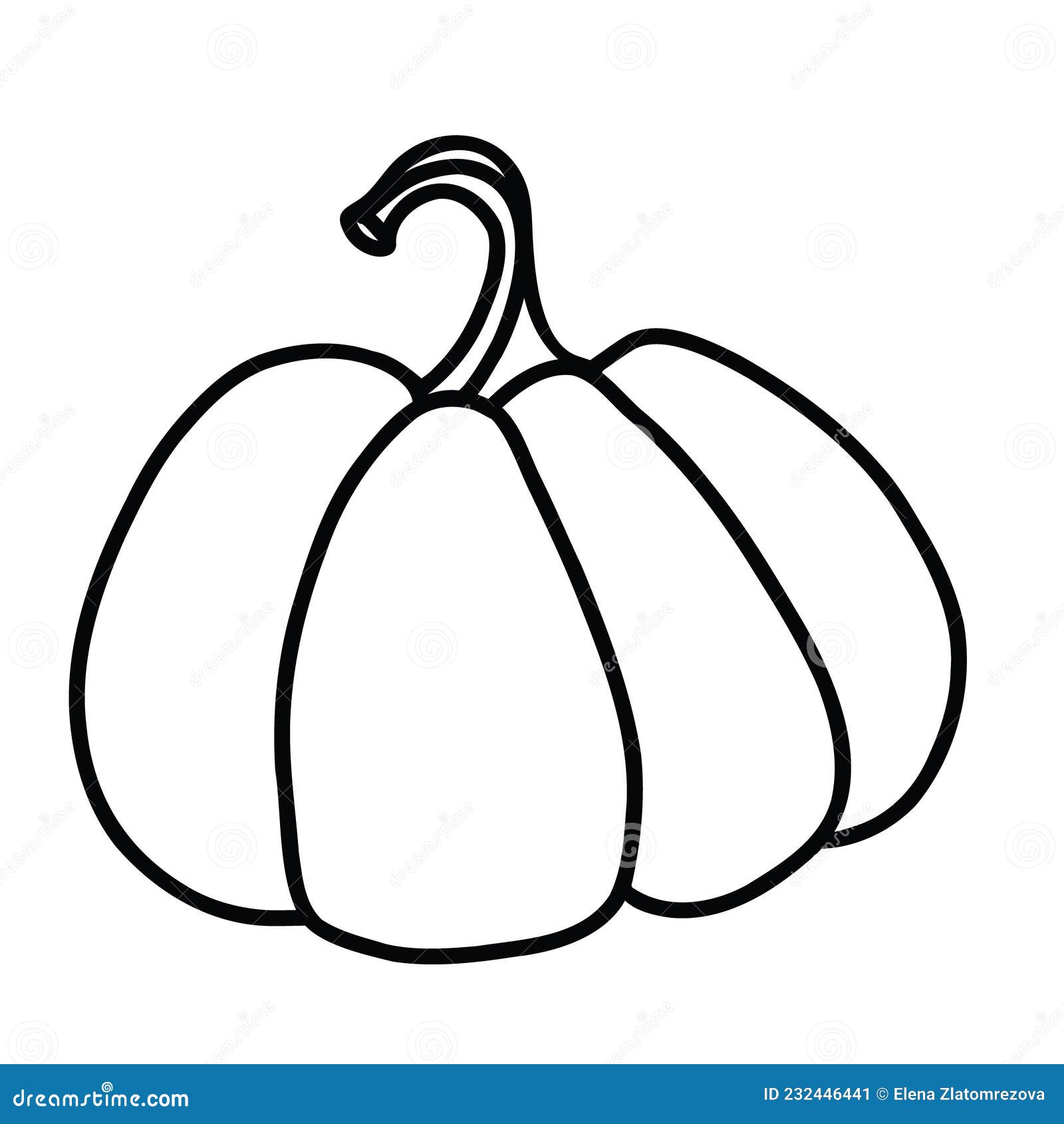 pumpkin linear graphic . black and white image of vegetables.