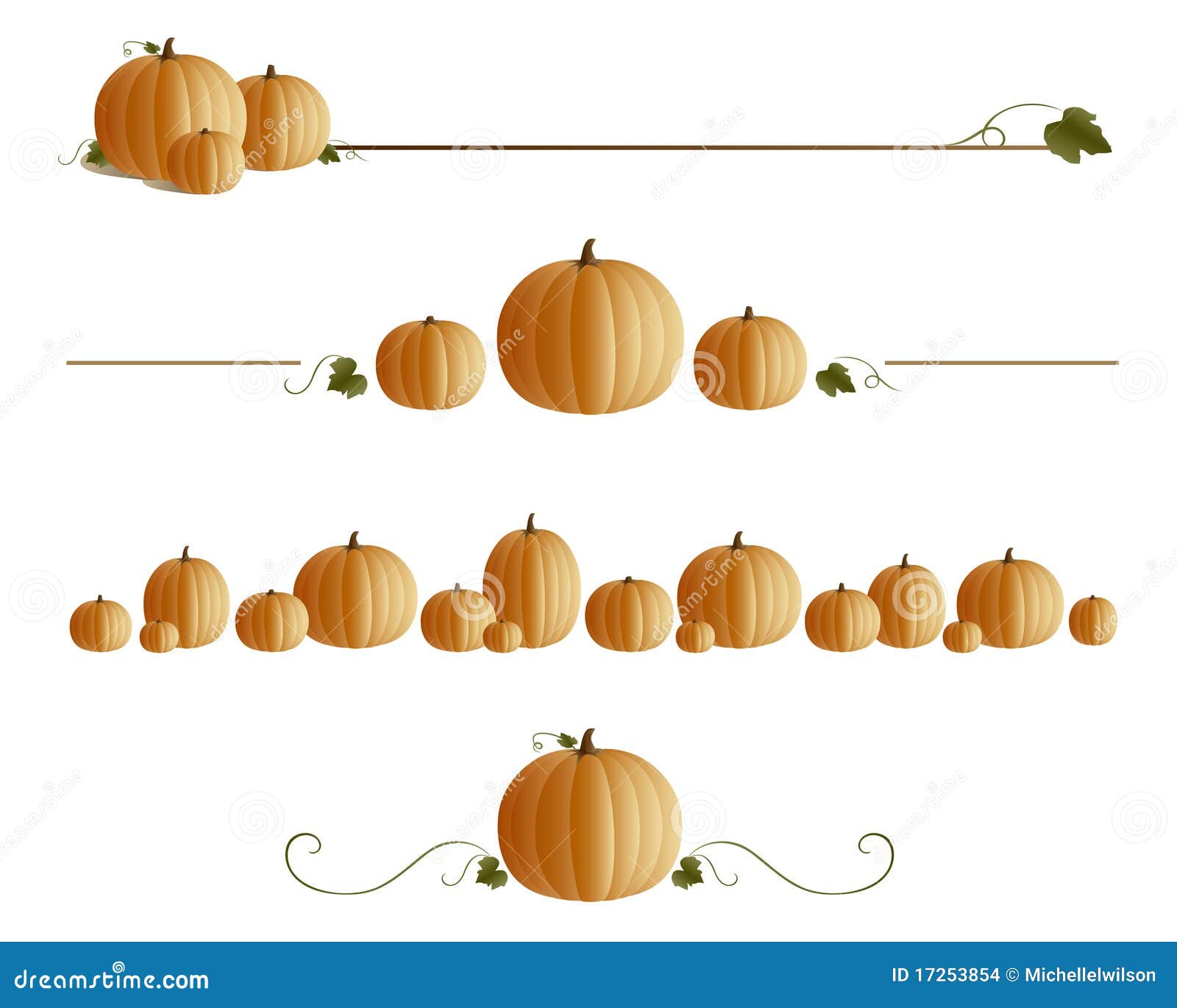 Pumpkin Lines Stock Images Image 17253854