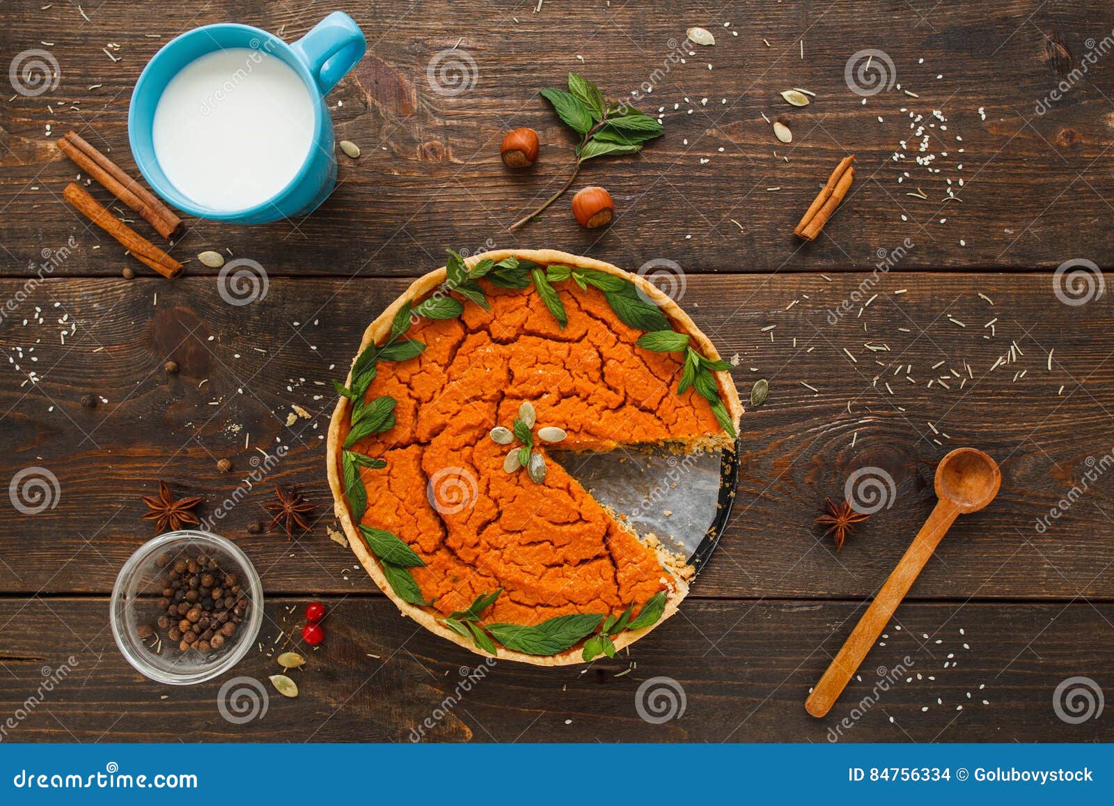 pumpkin-pie-with-cup-of-milk-flat-lay-stock-photo-image-of-festive