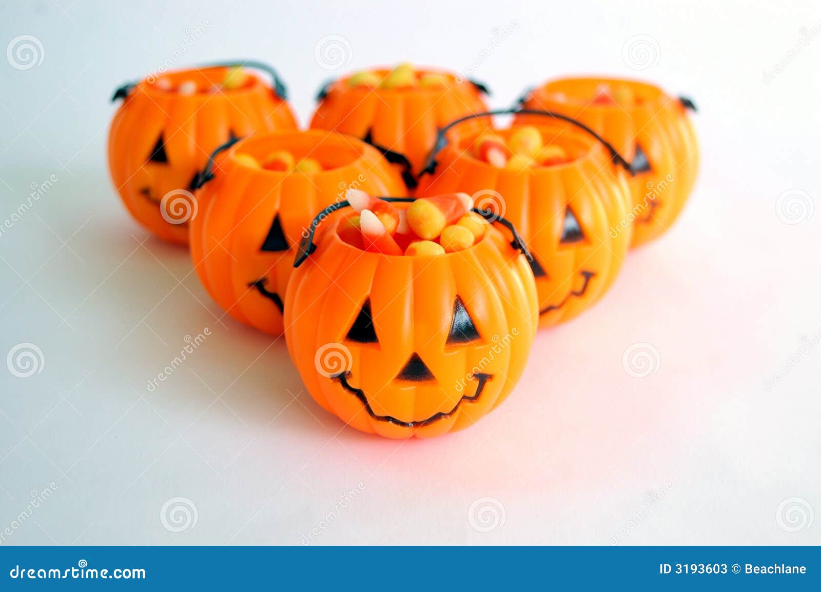 Pumpkins and candy stock image. Image of confection, holiday - 3193603