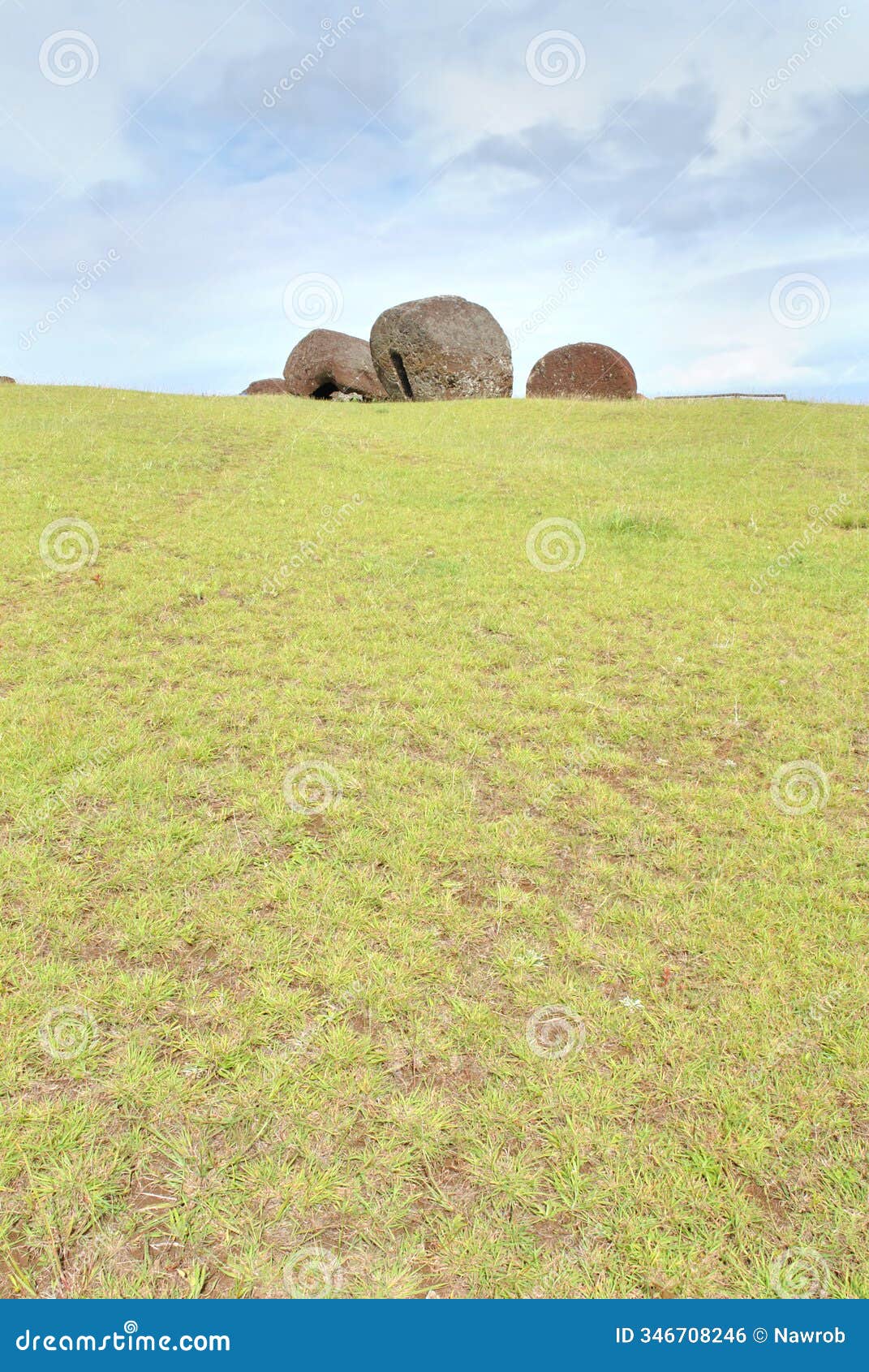 puna pau source of the red scoria on easter island