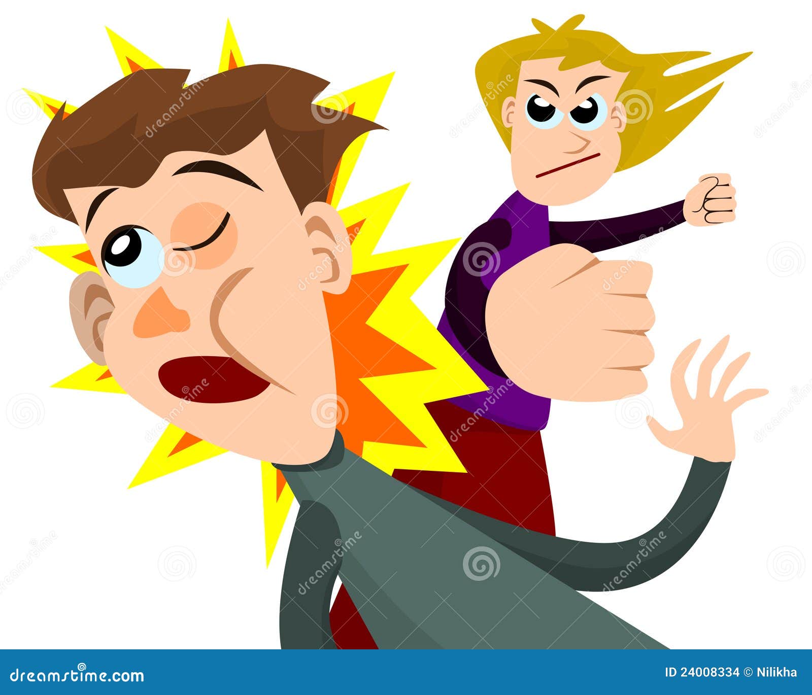 Punch stock illustration. Illustration of powerful, power - 24008334