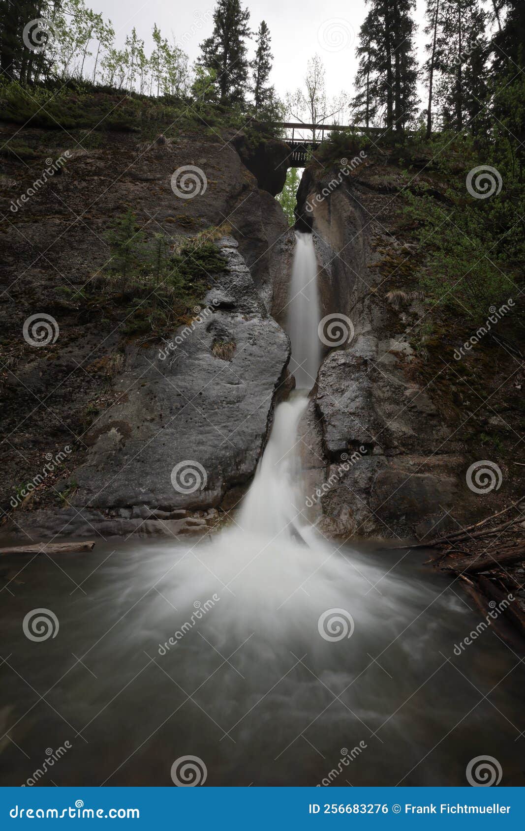 Punchbowl Falls Jasper National Park Stock Photo Image of natural