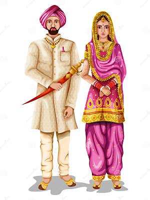 Punjabi Cartoons Illustrations Vector Stock Images 8068 Pictures 