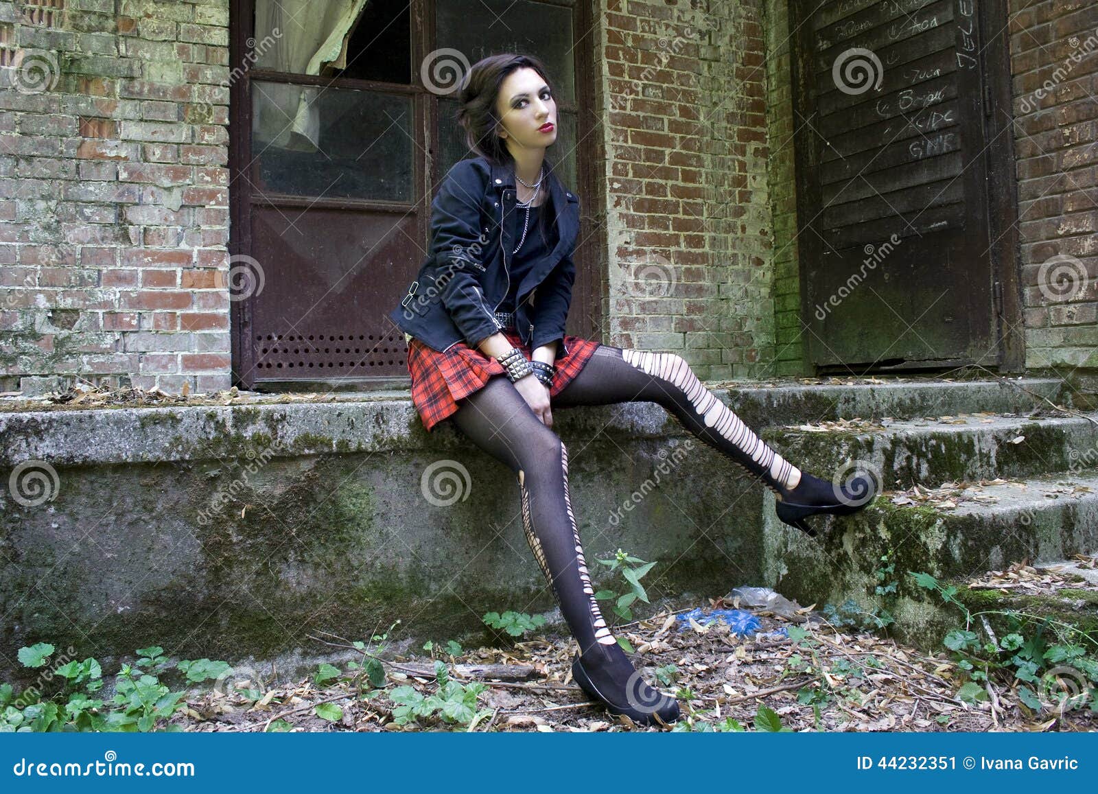 Punk Girl Stock Photo - Image: 44232351