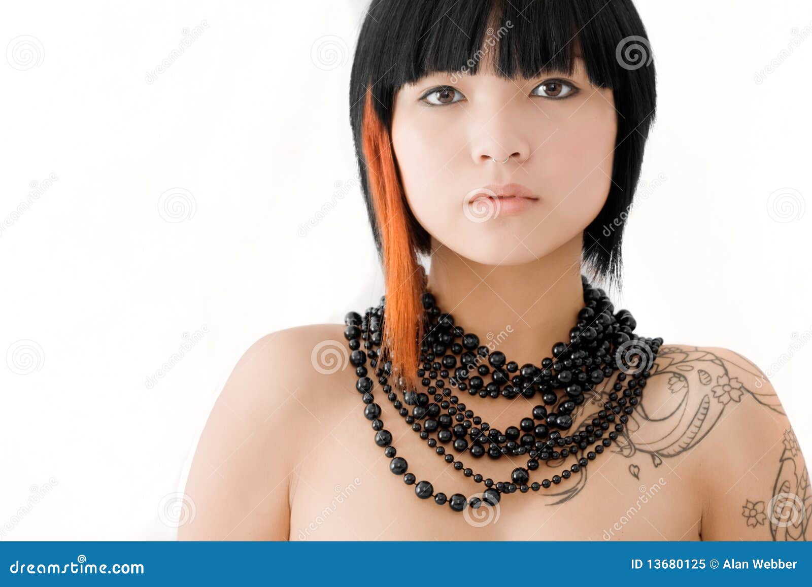 Punk portrait stock image. Image of studio, vietnamese 