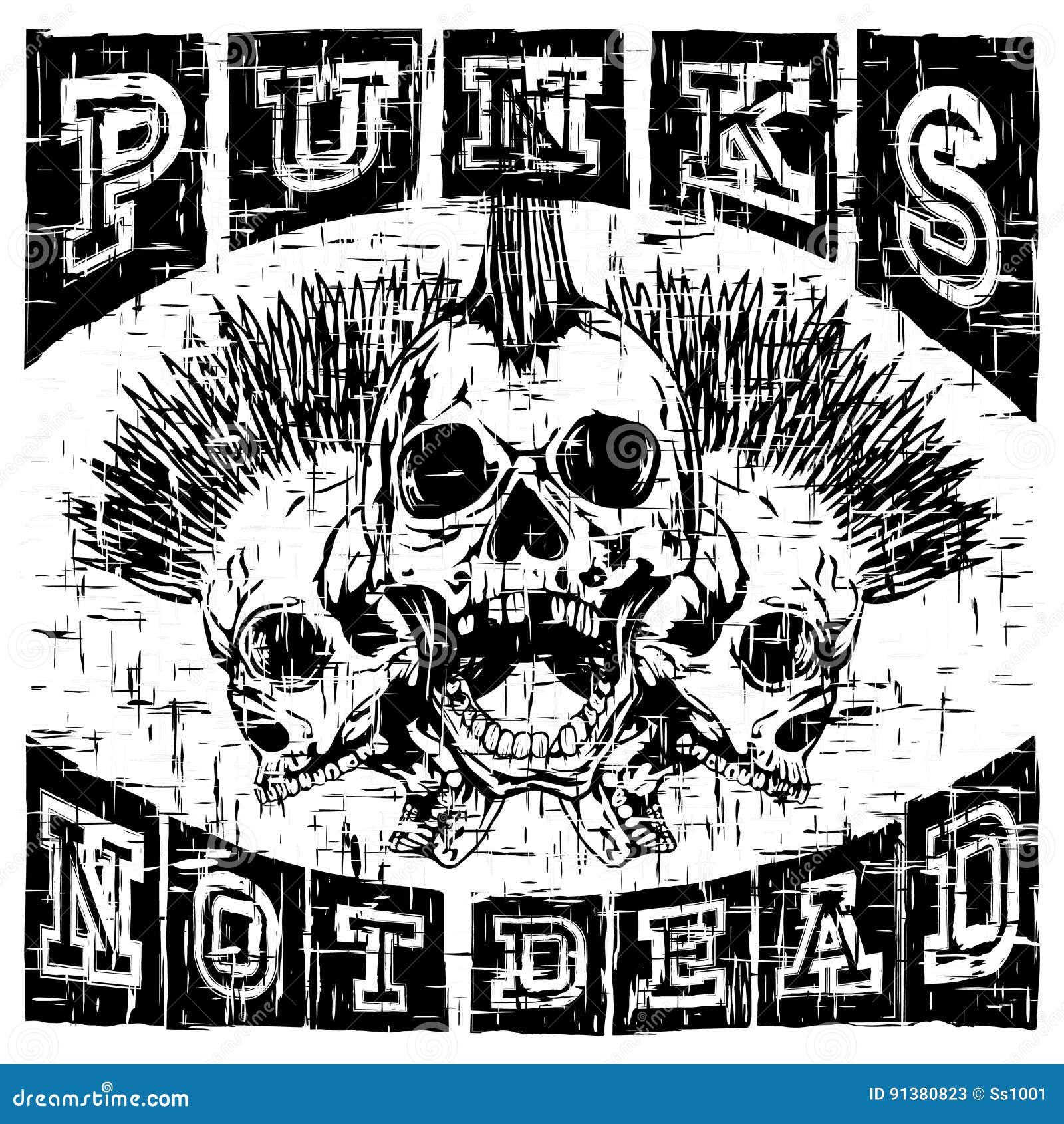 punk t shirt design