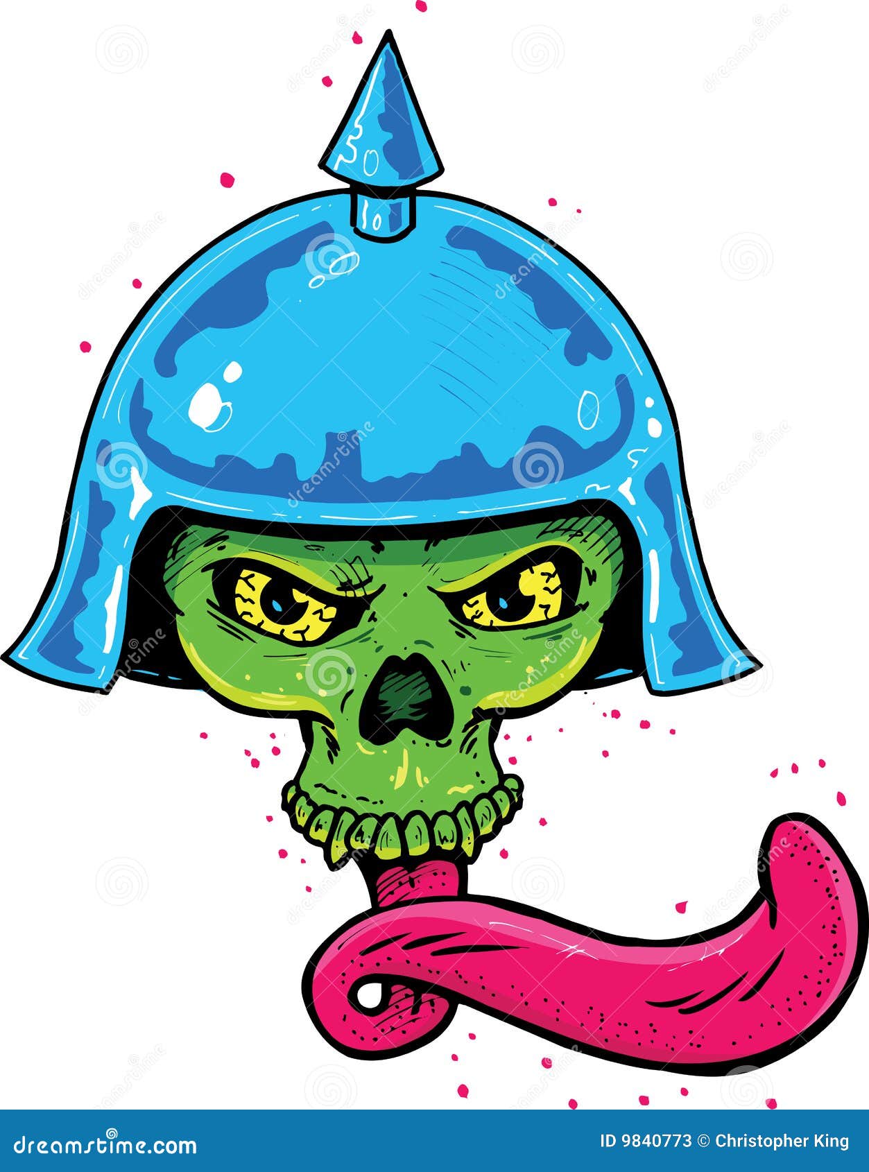 skull with motorcycle helmet tattoo design on Craiyon