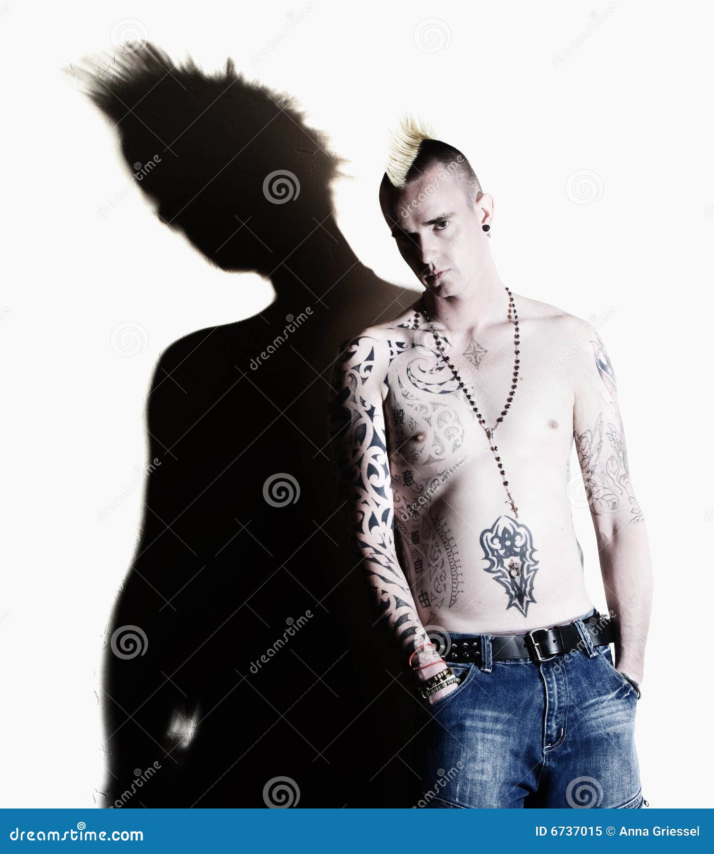 Punk Rock Sleeve Tattoos - Temu