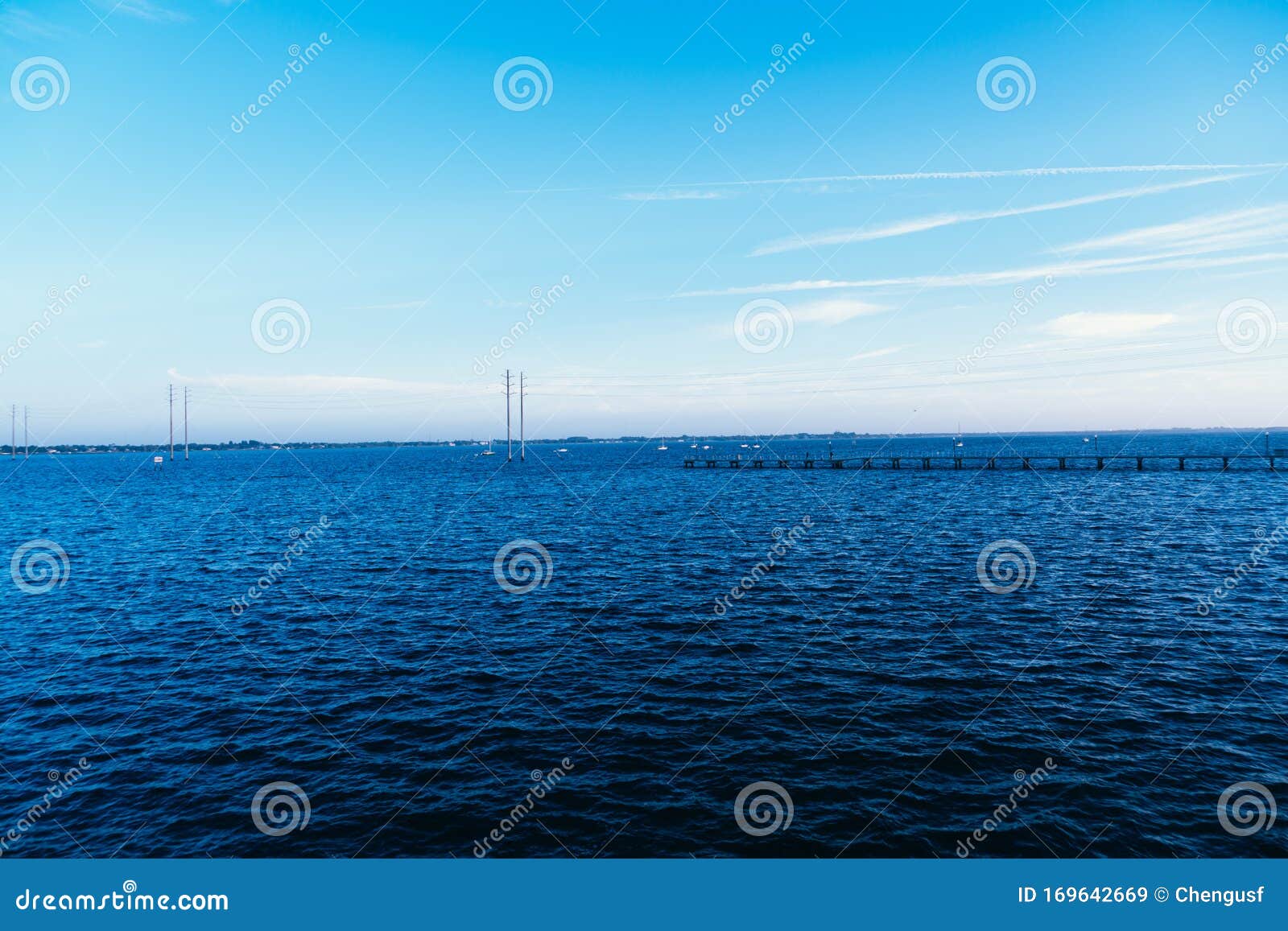 Punta Gorda Harbour and Peace River Stock Image Image of apartment