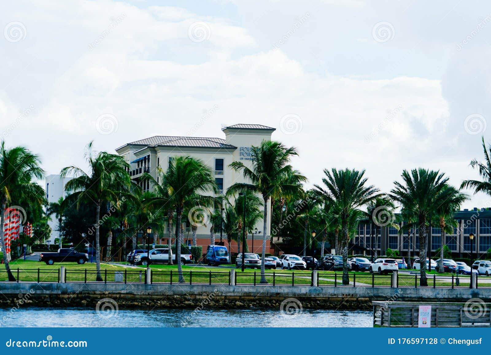 Punta Gorda Harbour and Peace River Editorial Stock Photo Image of