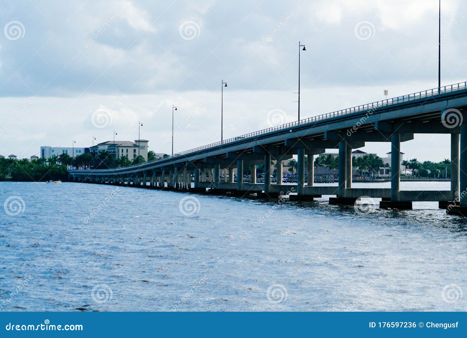 Punta Gorda Harbour and Peace River Stock Photo Image of green