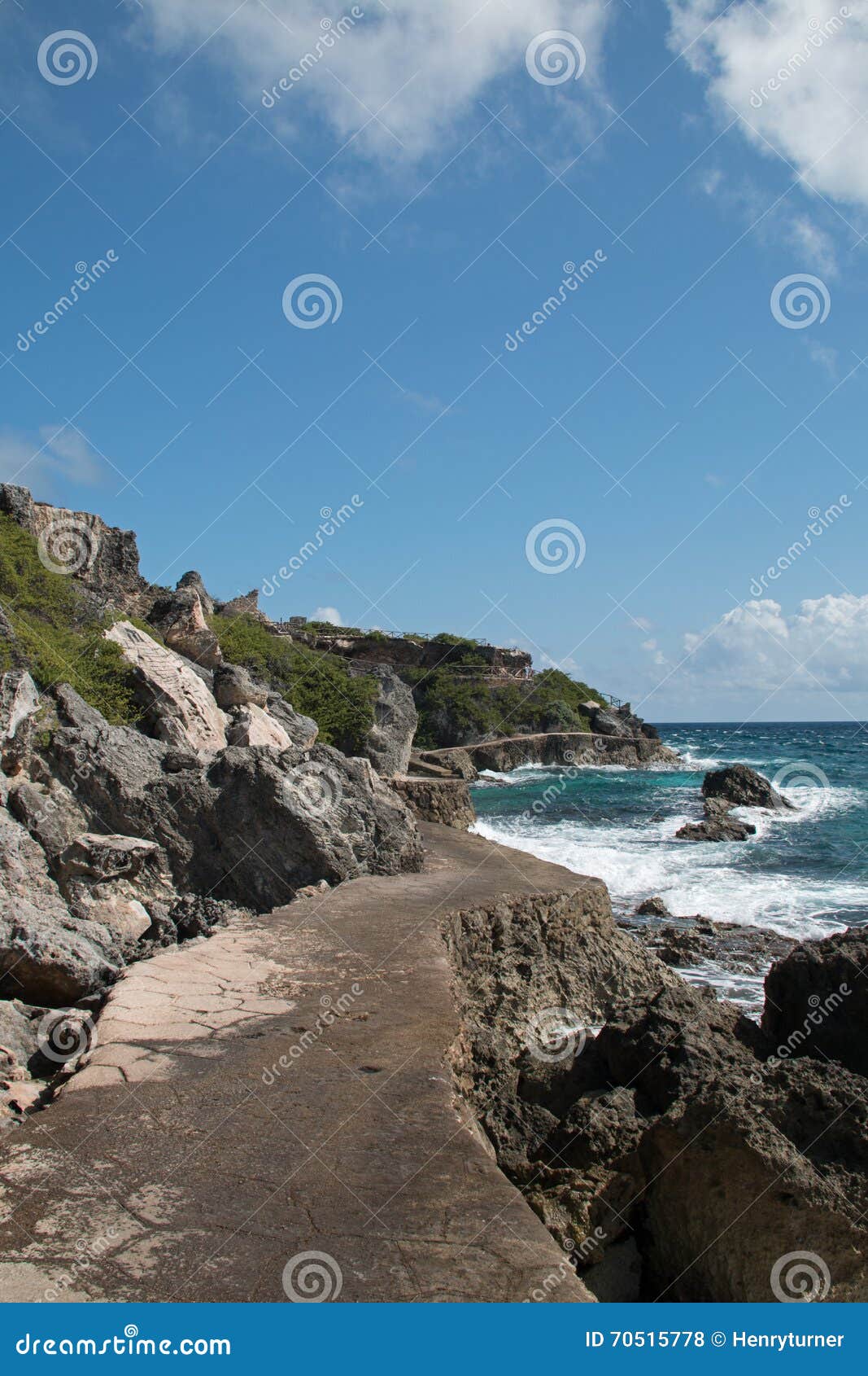 punta sur point also called acantilado del amanecer cliff of the dawn on the small mexican island called isla mujeres