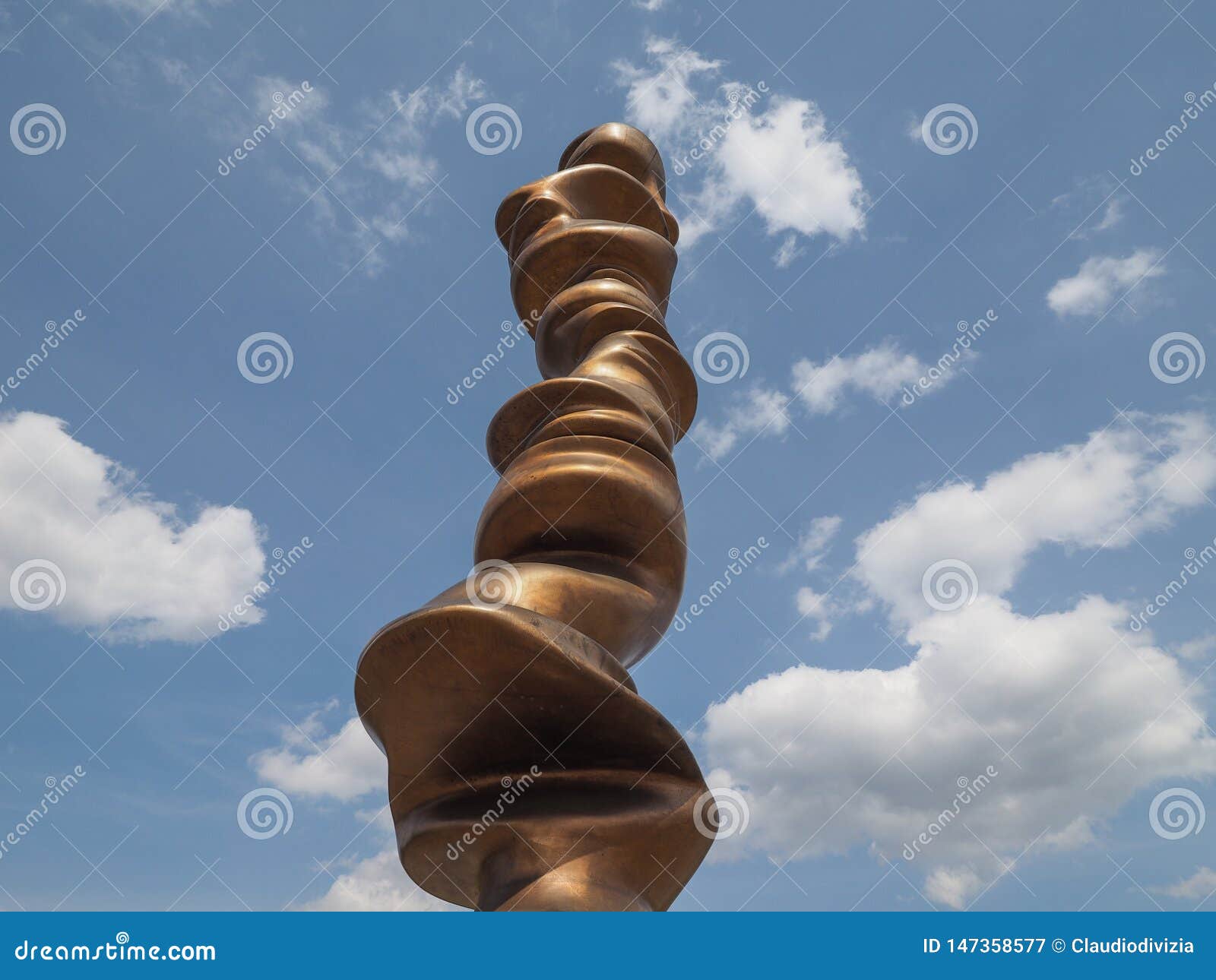 punti di vista (points of view) sculpture by tony cragg in turin