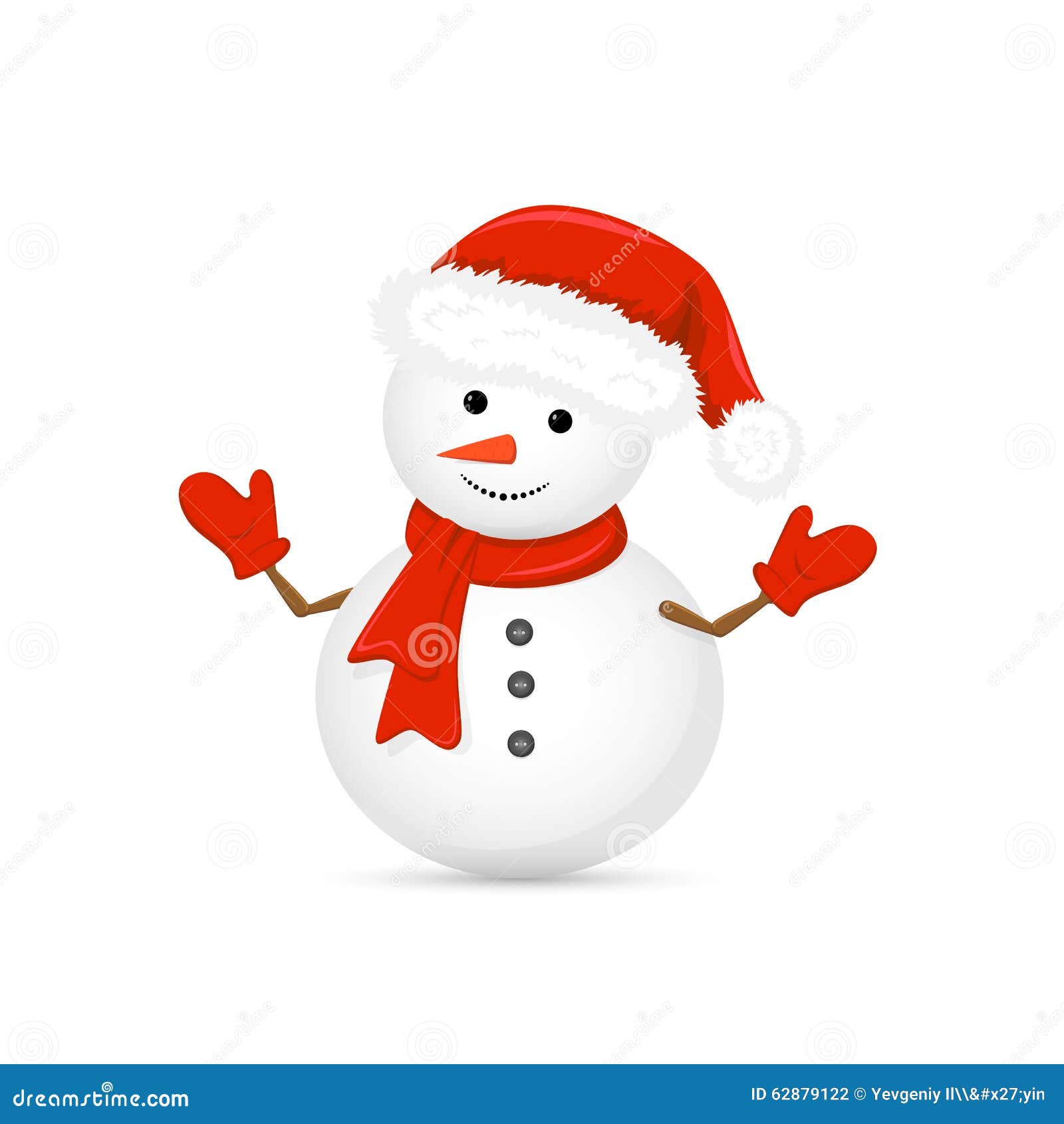 Pupazzo Di Neve Con Cappello E Sciarpa - Foto 2