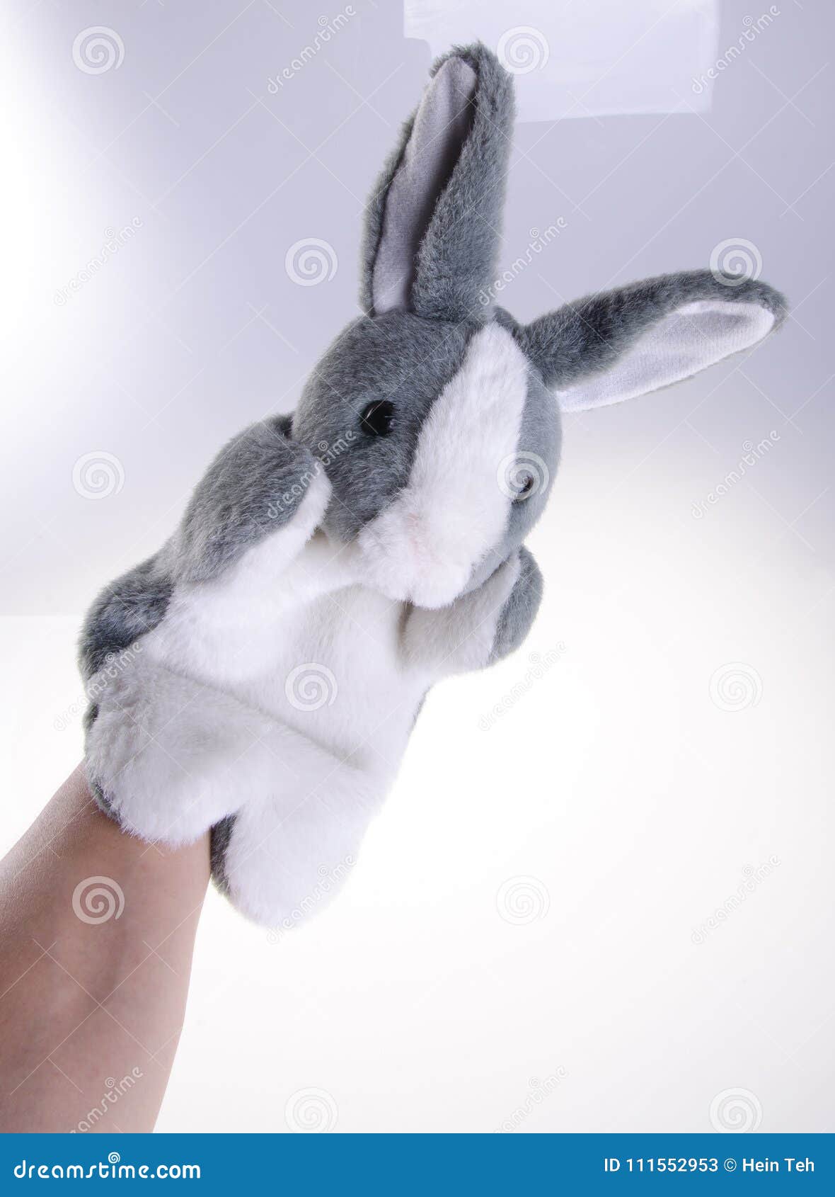 puppet. hand puppet on background