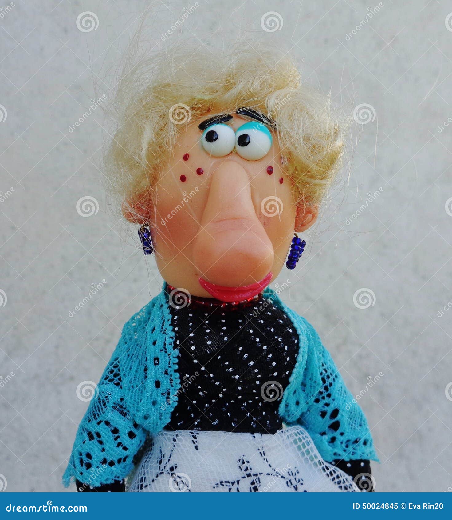 Puppet lady stock image. Image of talk, clay, face, housewife 50024845