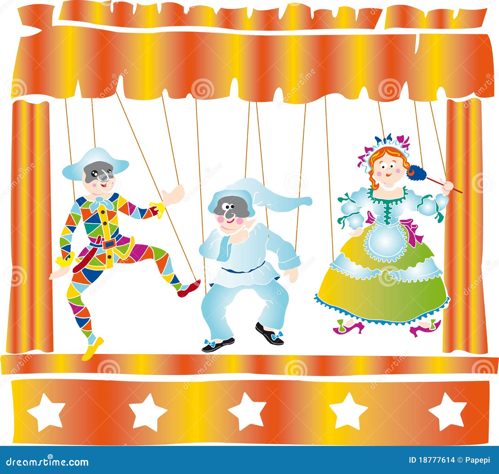 Puppet Theater Stock Illustrations – 1,731 Puppet Theater Stock  Illustrations, Vectors & Clipart - Dreamstime