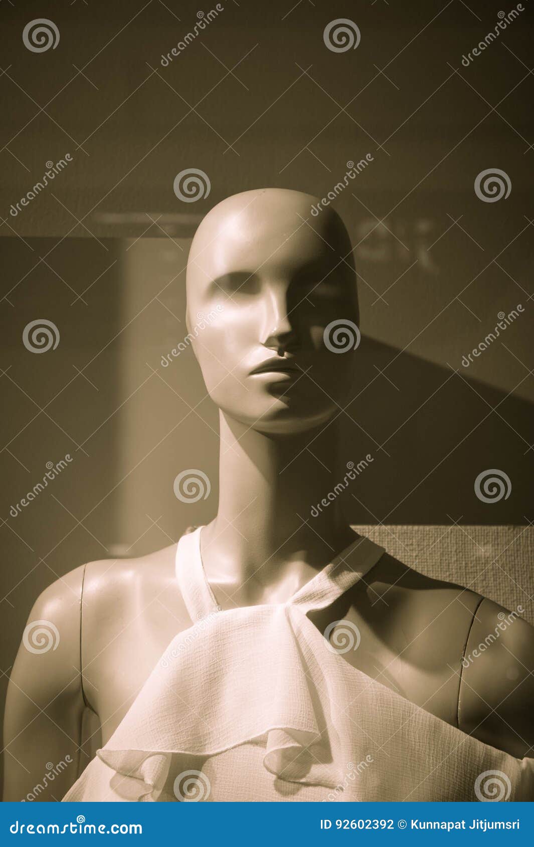 Puppets Model on Clothes Shop Stock Photo Image of looking, market