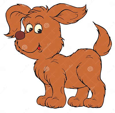 Puppy (vector clip-art) stock vector. Illustration of contour - 3279835