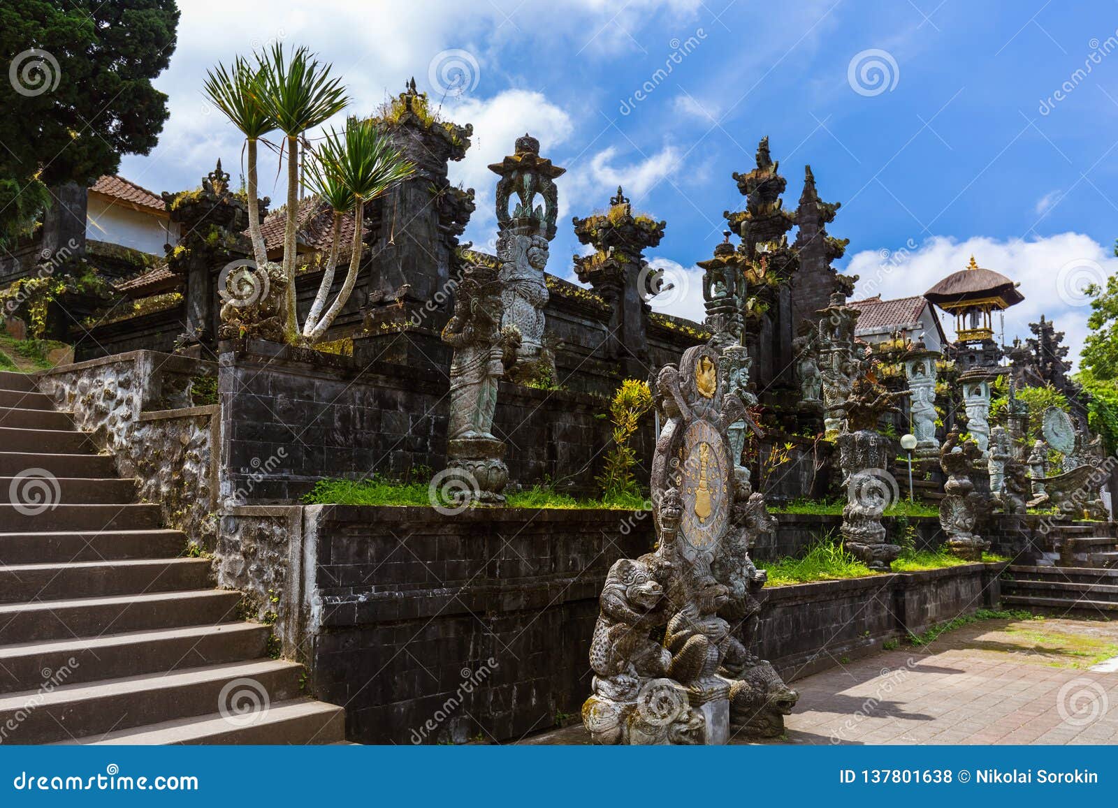 Pura Besakih Temple Bali Island Indonesia Stock Photo Image Of