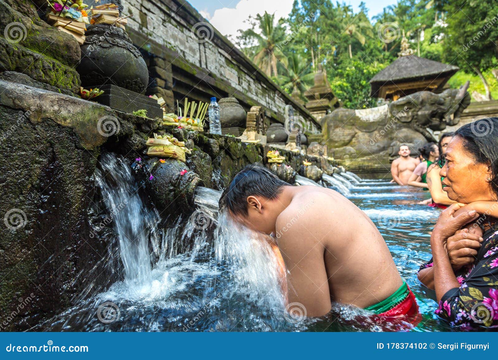 Pura Tirta Empul Temple On Bali Editorial Photography Image Of 