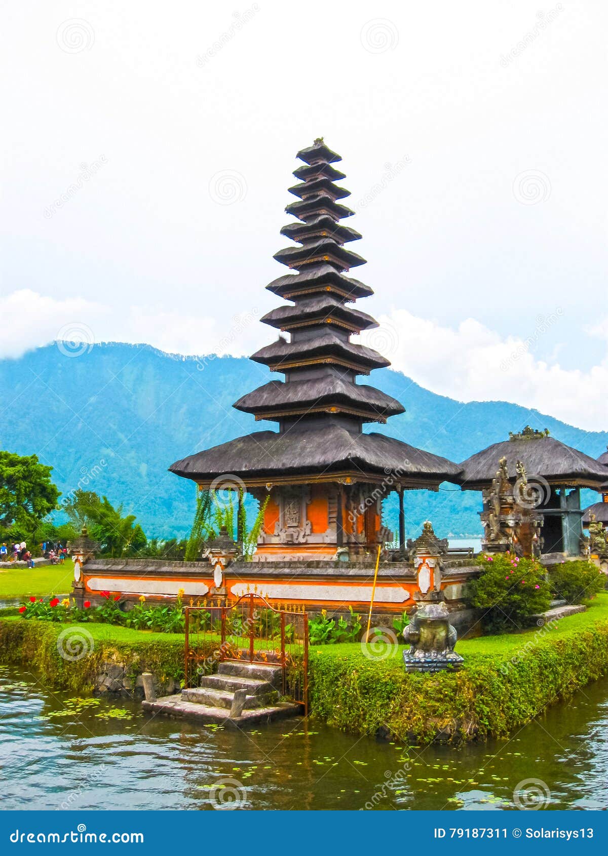 Pura Ulan Danu Batur Water Temple In Bali Stock Image Pura Ulan Danu Batur Water Temple In Bali Stock Image