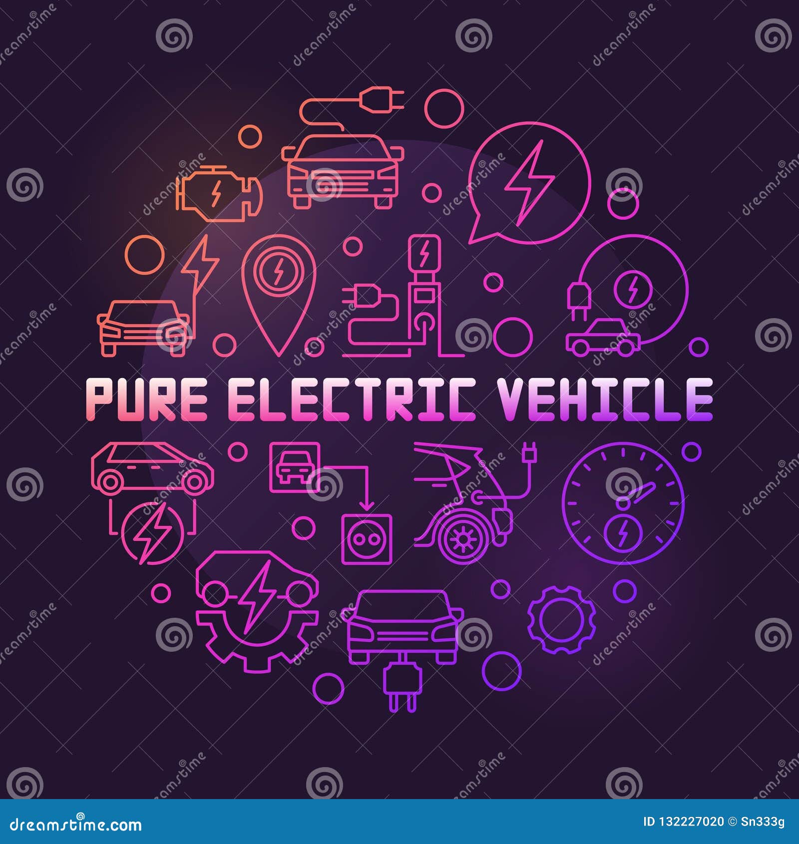 Electric Vehicle Abstract Stock Illustrations – 7,553 Electric Vehicle  Abstract Stock Illustrations, Vectors & Clipart - Dreamstime