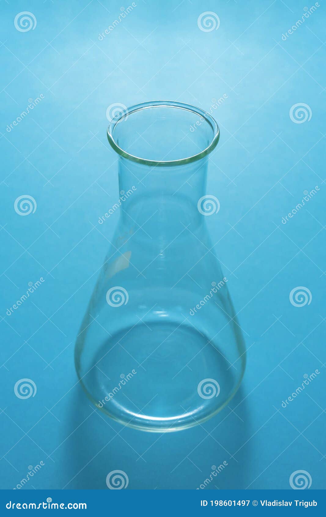 Pure Flatbottomed Chemical Flask Stock Image Image of analysis, glassware 198601497