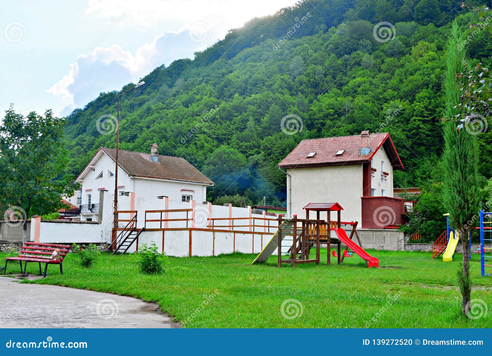 Pure And Fresh Mountain View Stock Photo Image Of Garden Ground