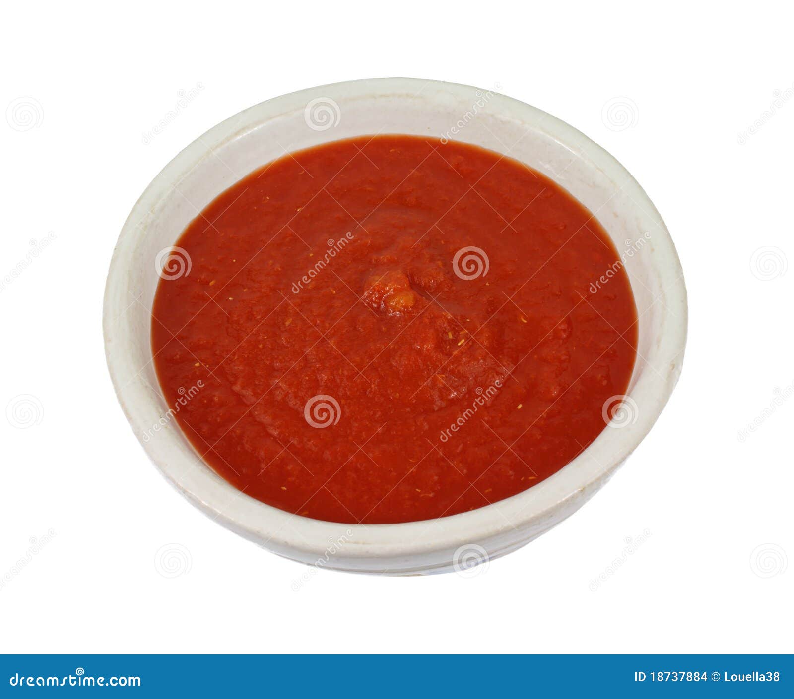 Pureed Fresh Chopped Tomato Sauce Stock Photo Image of pulpy