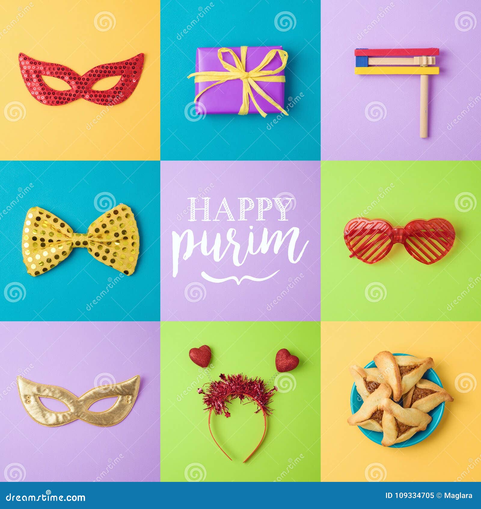 purim holiday background