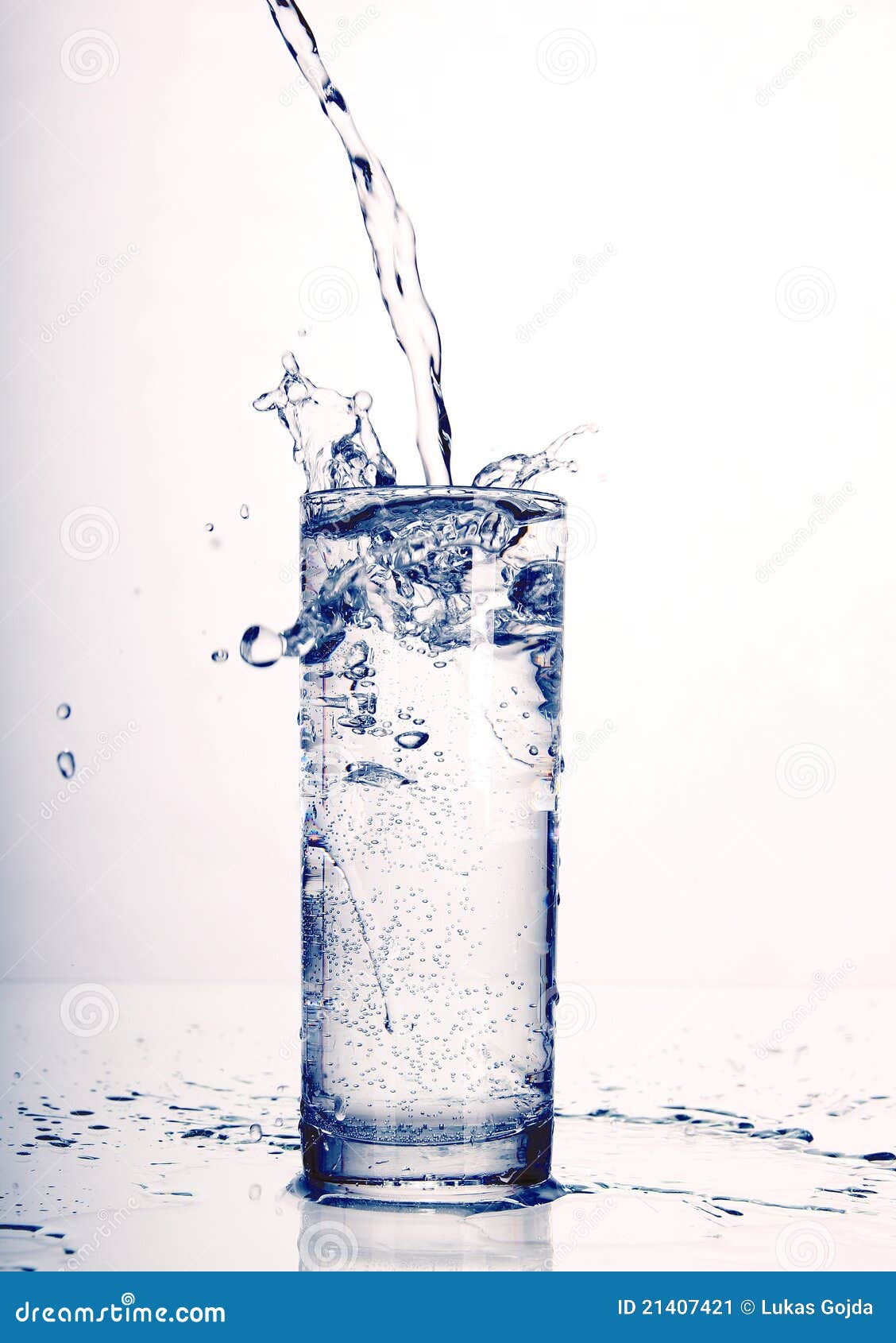 Puring water stock image. Image of nature, object, freshness - 21407421