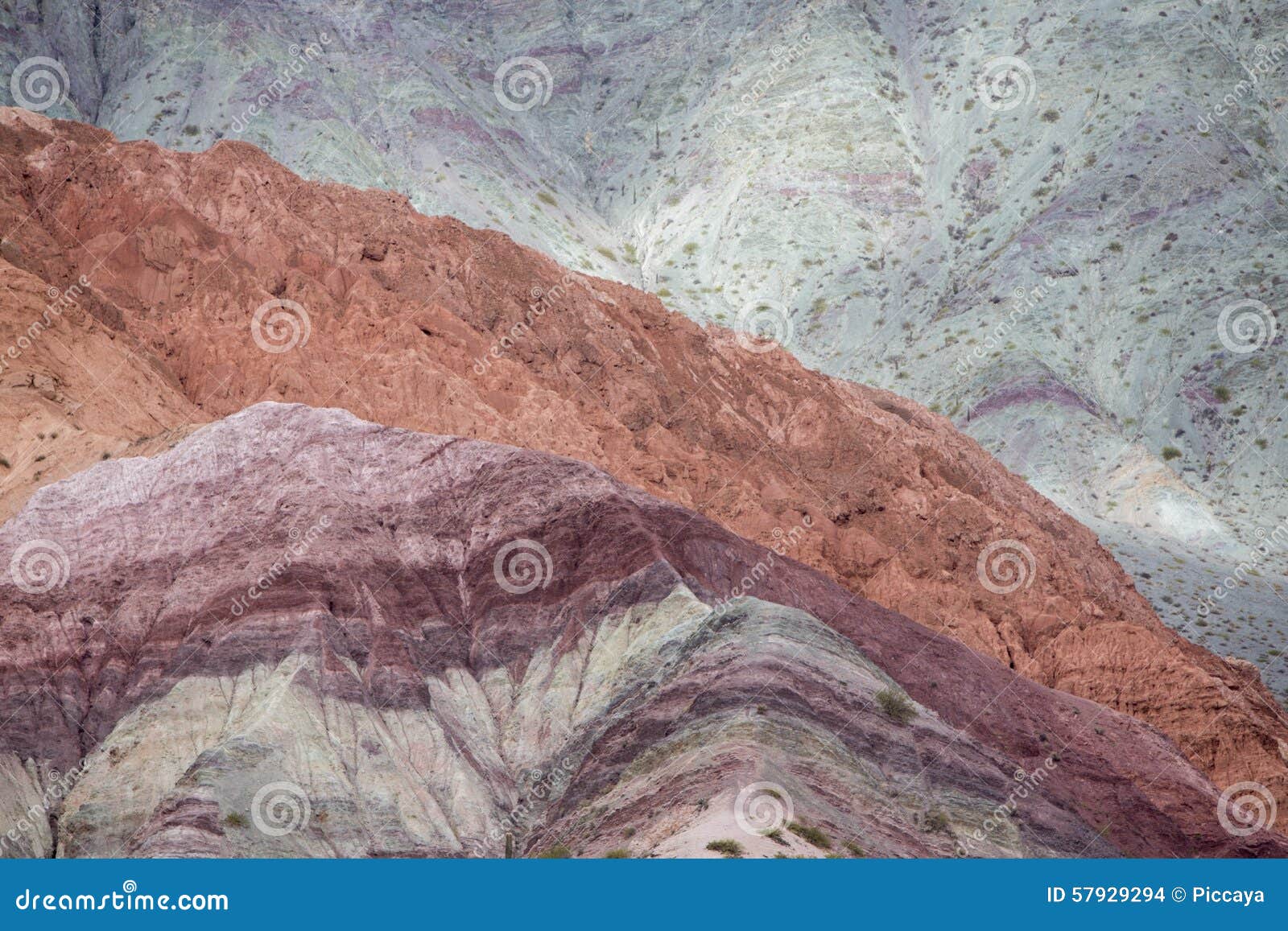purmamarca, colorful mountains in argentina