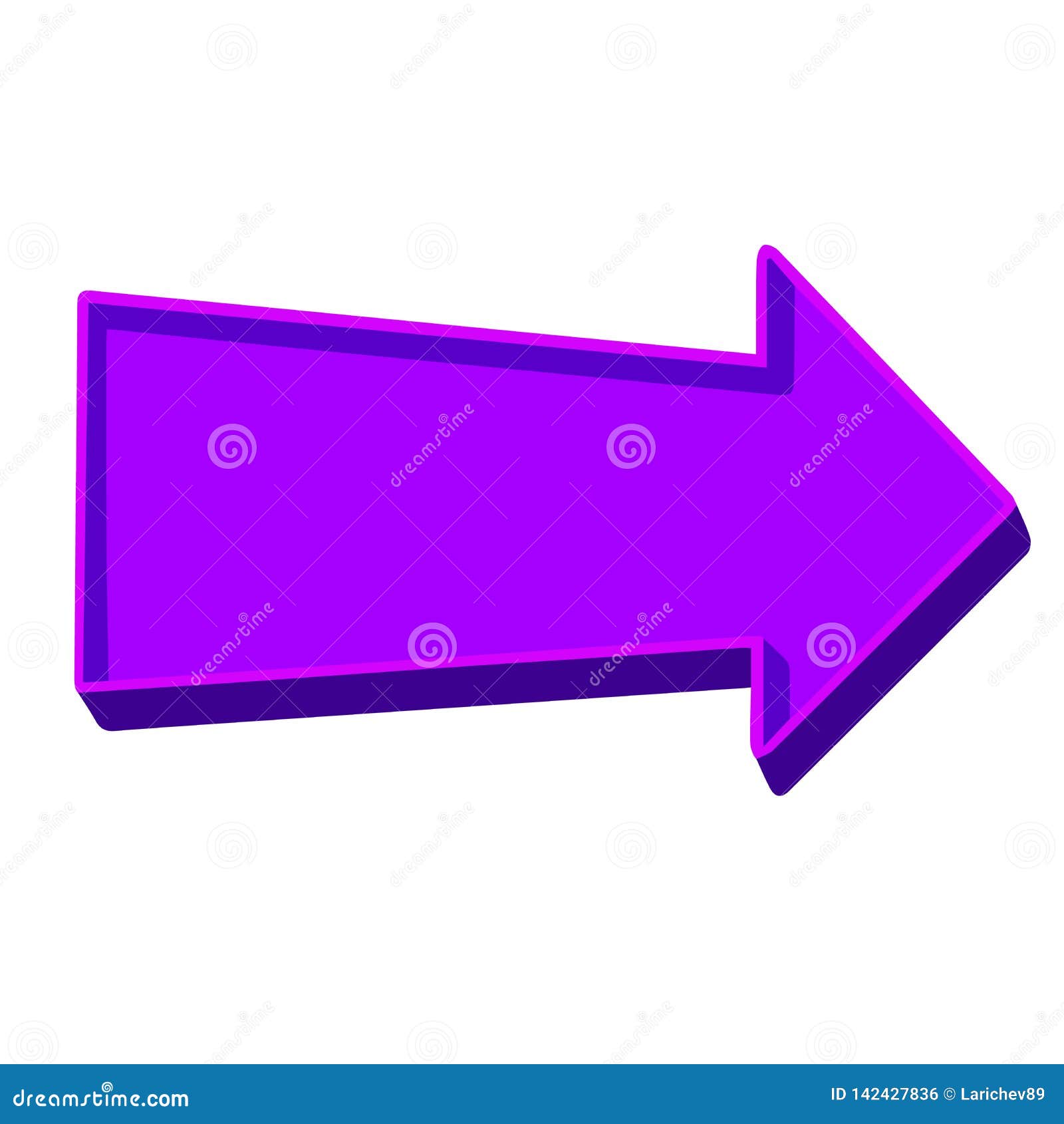 Purple Arrow Vector Illustration | CartoonDealer.com #2666930