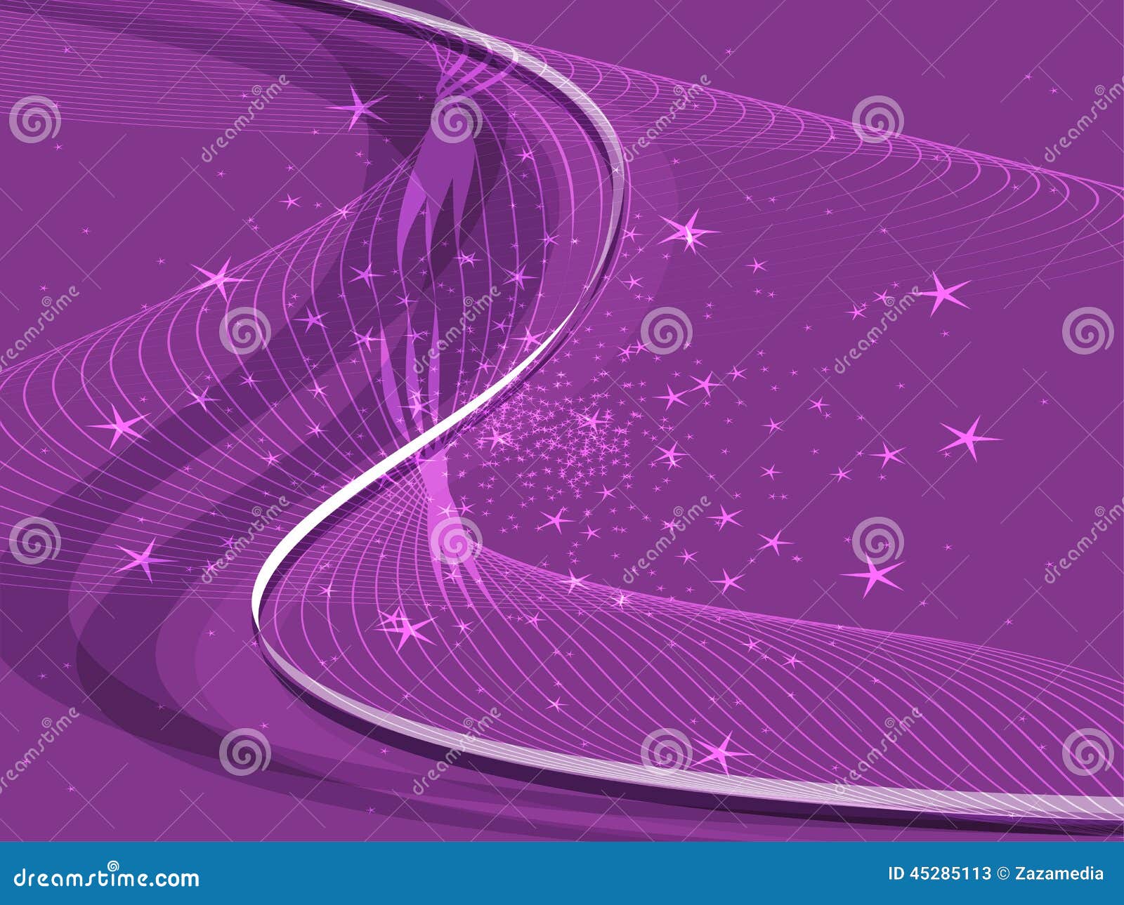 Purple Background Light Wave Stock Vector Illustration of graphic