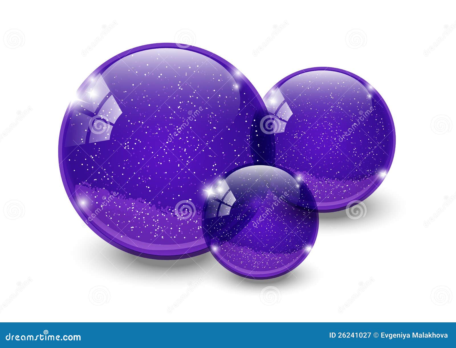 Purple balls stock vector. Illustration of creative, background 26241027