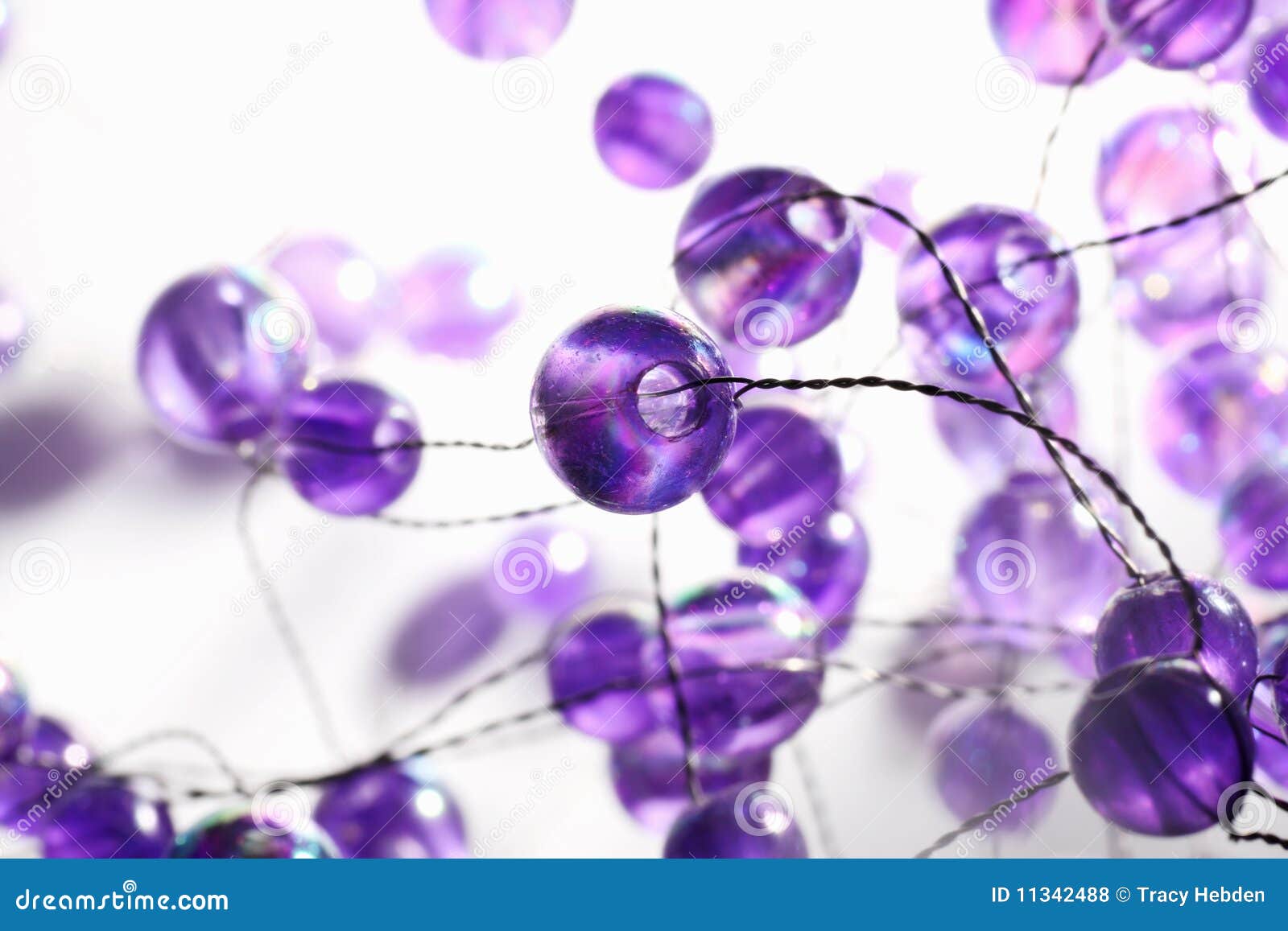Purple beads stock photo. Image of decoration, hole, purple 11342488