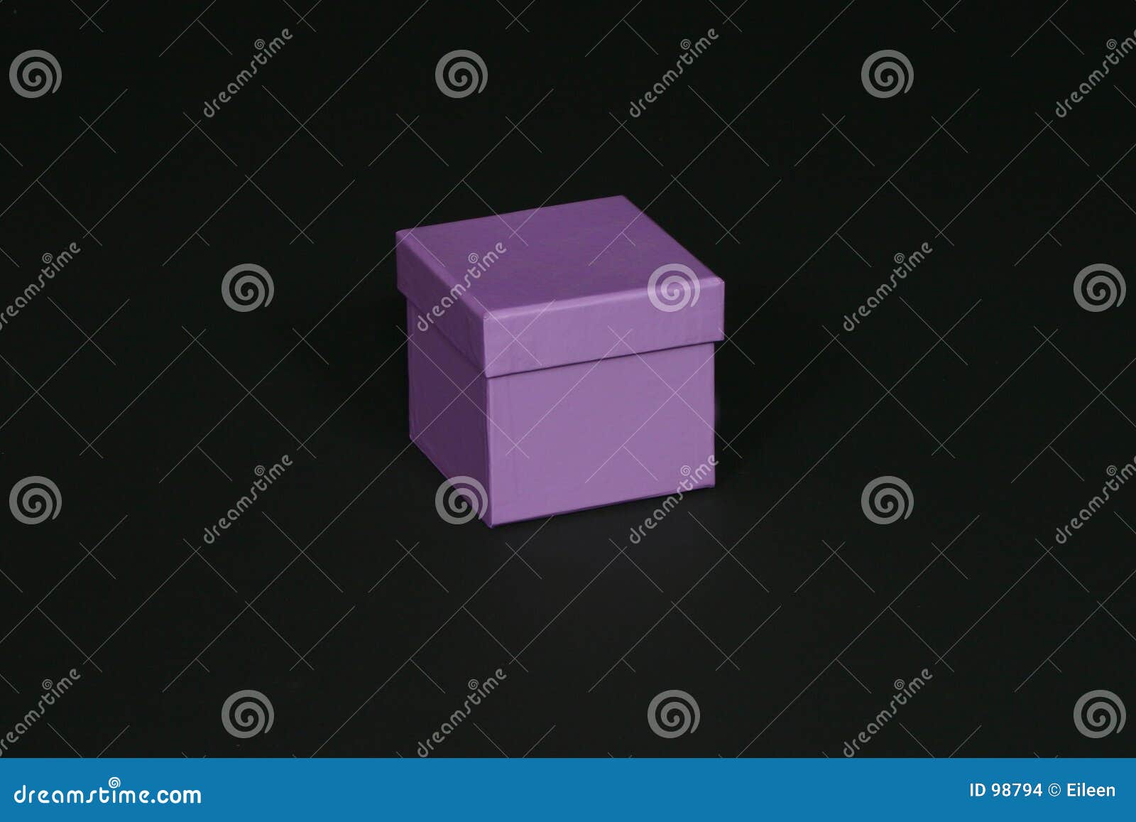 Purple box stock photo. Image of present, yellow, pink, contrast - 98794