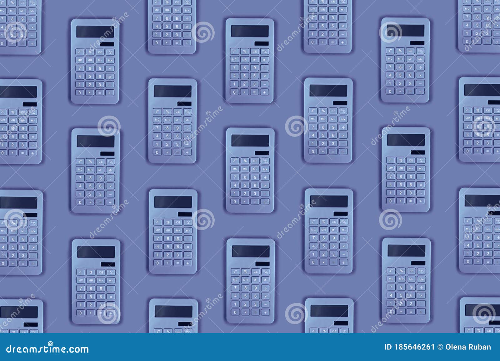 Purple Calculators Stock Illustrations 5 Purple Calculators Stock