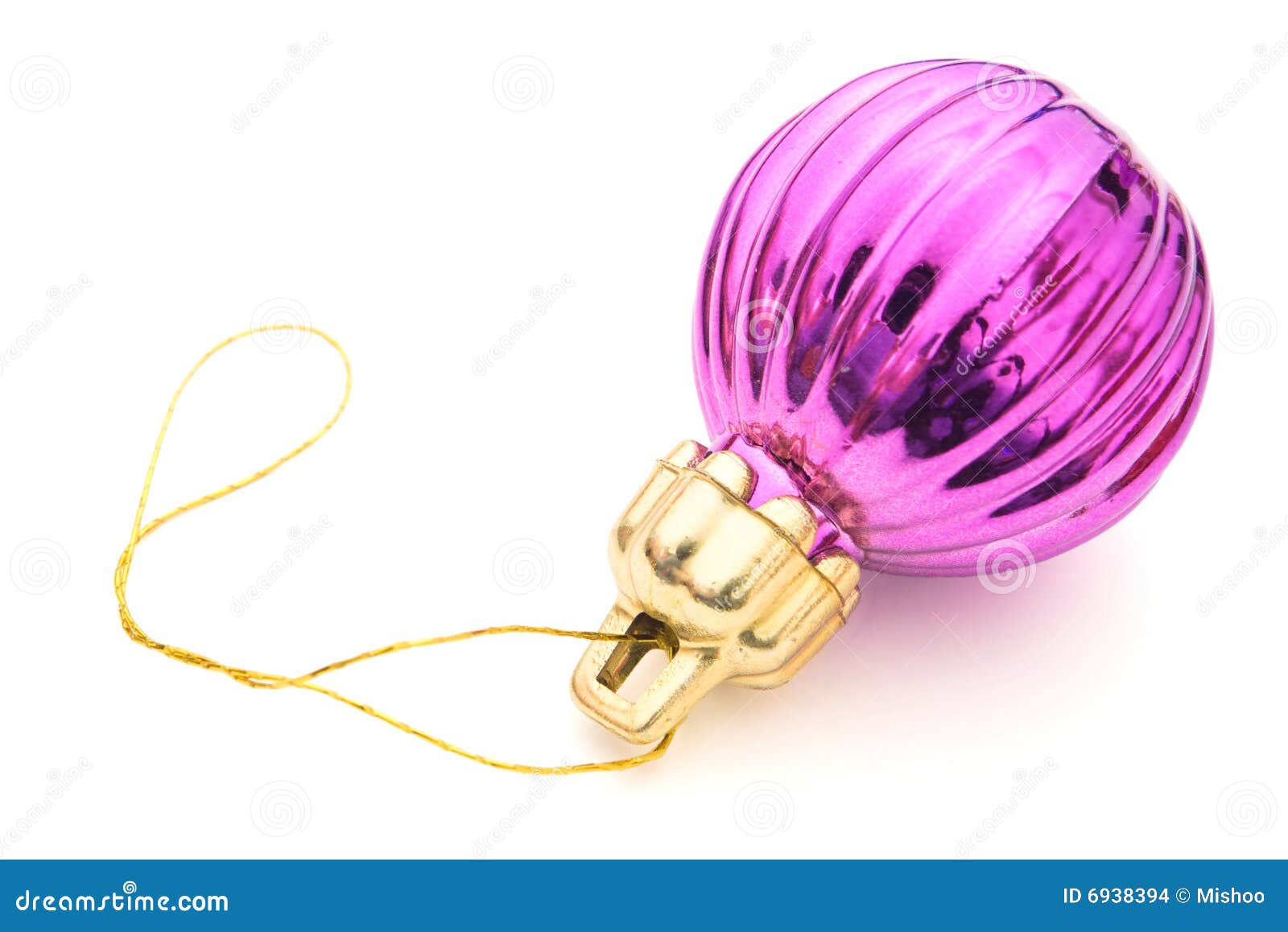 Purple christmas ball stock photo. Image of december, purple 6938394