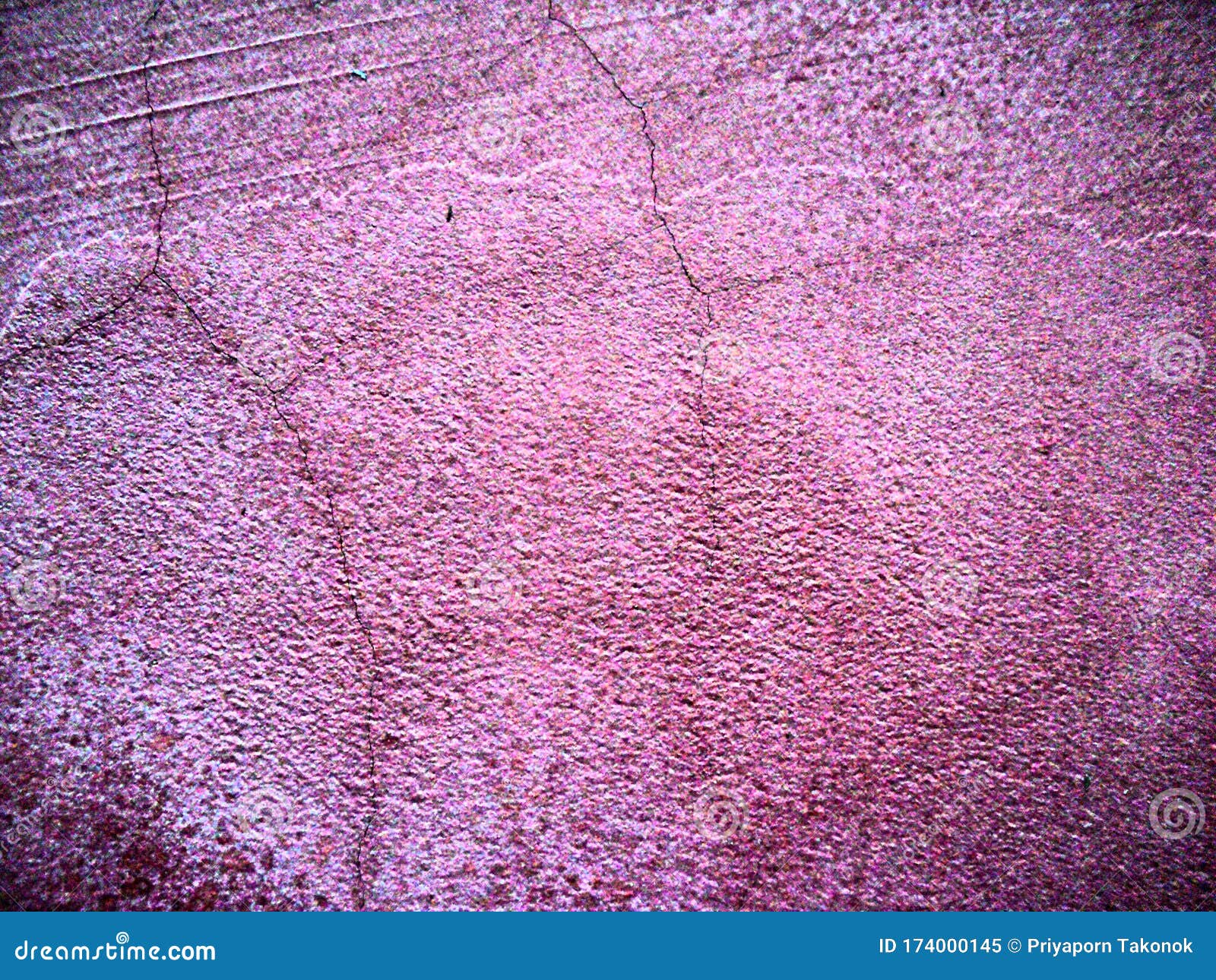 purple concrete wall, flooring that is beautiful.