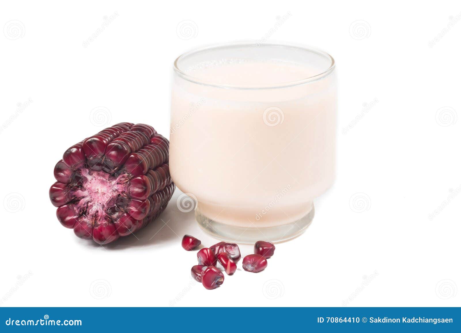 Purple Corn Cob and Corn Juice (corn Milk) Stock Photo Image of corn
